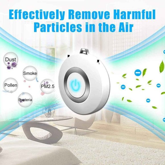 PERSONAL AIR PURIFIER NECKLACE (Ions Generator) - Picture 3 of 5